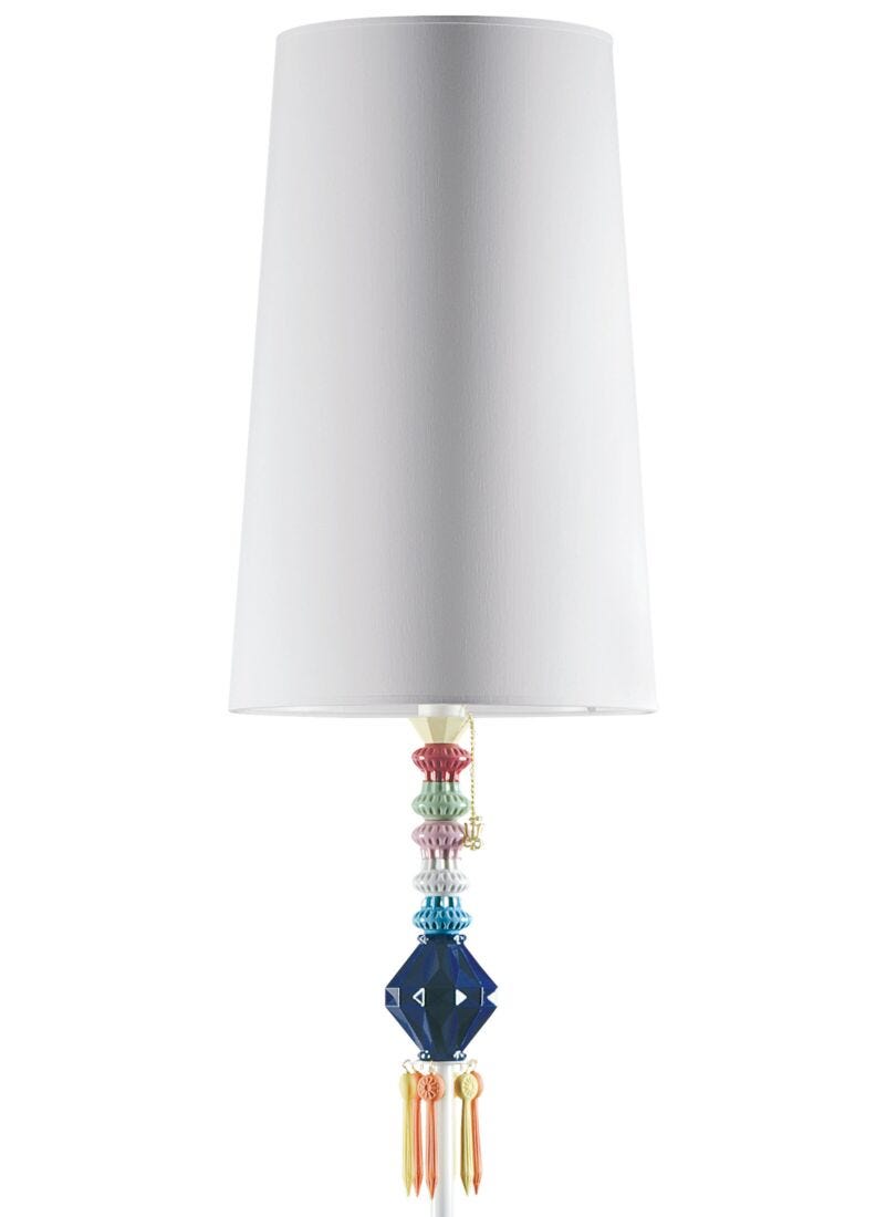 Belle de Nuit Floor Lamp I. Multicolor (US) in Lladró