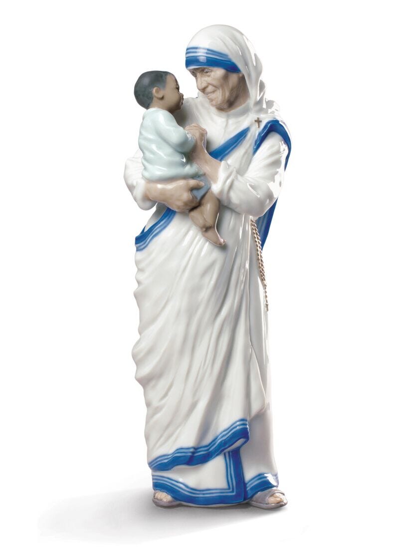 Figurina Madre Teresa di Calcutta in Lladró