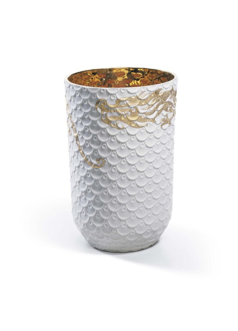 CHINESE DRAGON VASE SKIN(DRAGON SCALE M) in Lladró