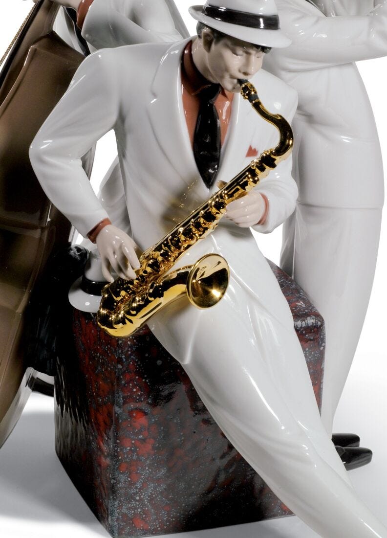 Jazz Trio Figurine. Limited Edition in Lladró