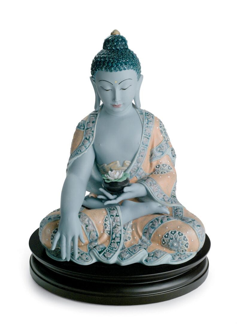 Medicine Buddha Figurine in Lladró