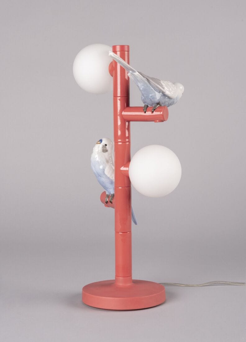Lámpara de mesa Parrot. (US) en Lladró