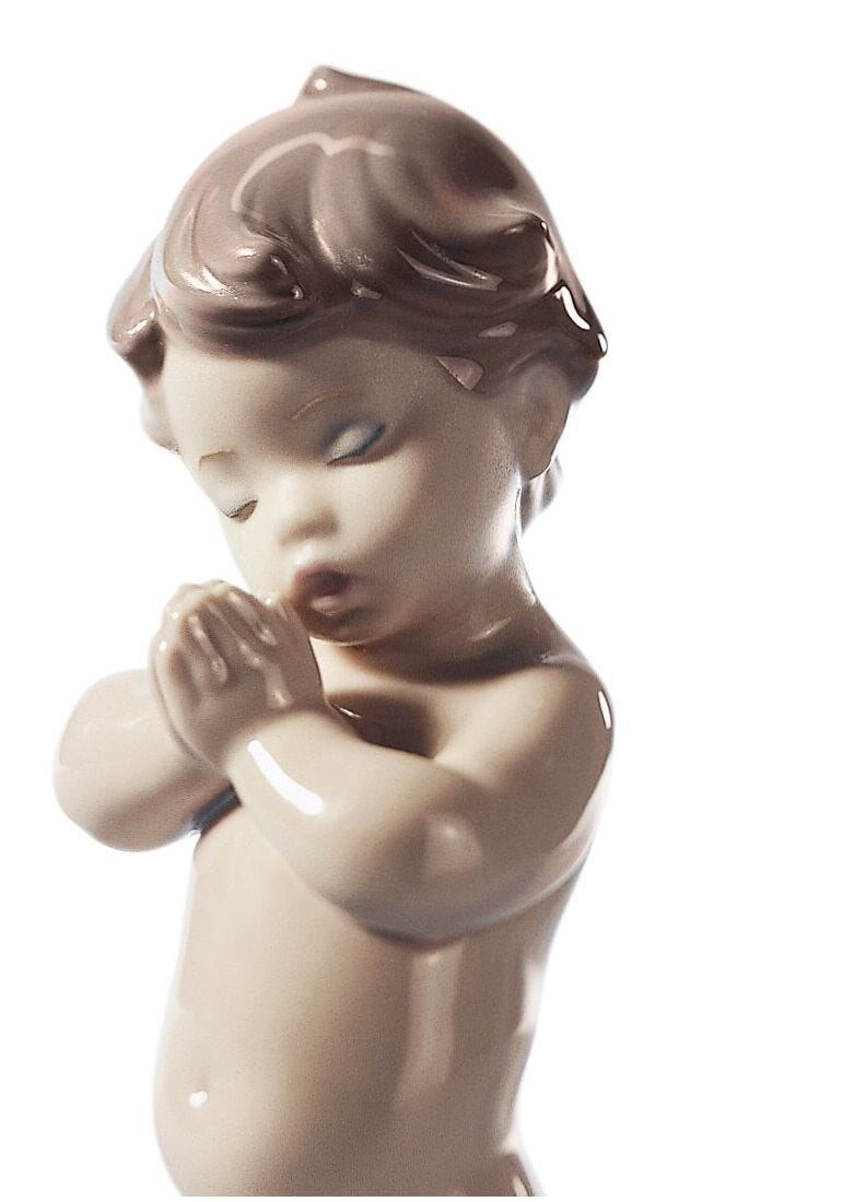 Figurina Bimbo che prega in Lladró