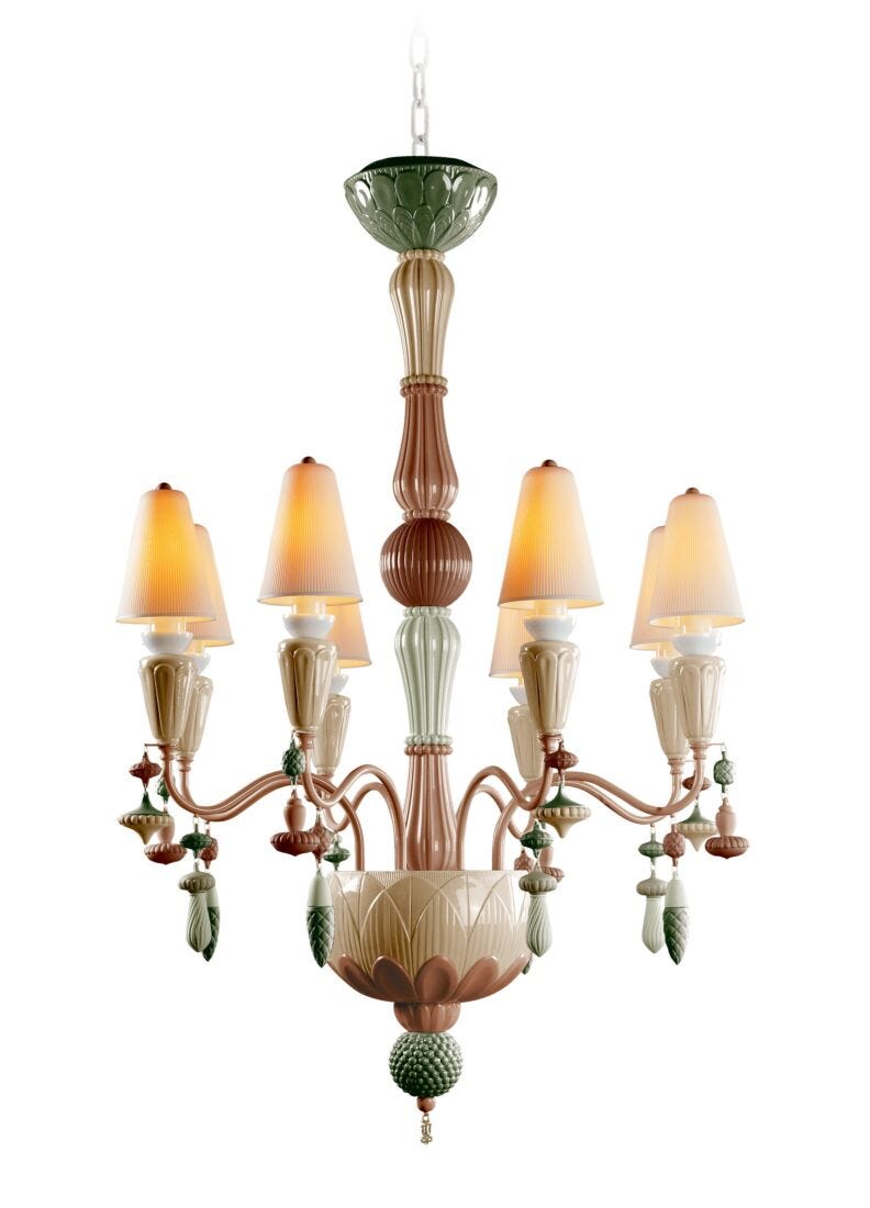 Ivy and Seed 8 Lights Chandelier. Spices (CE/UK/CCC) in Lladró