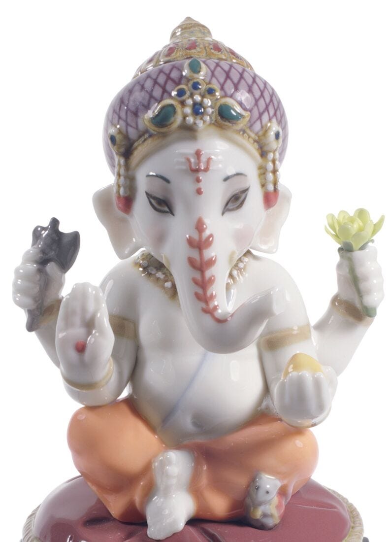 Figurina Bal Ganesha in Lladró