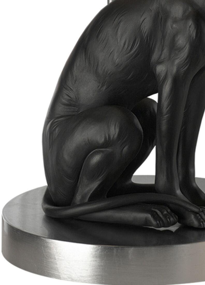 Pensive Greyhound Table Lamp (CE) in Lladró