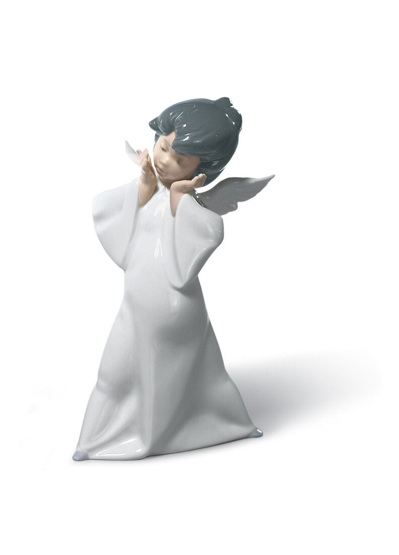 Mime Angel Figurine in Lladró