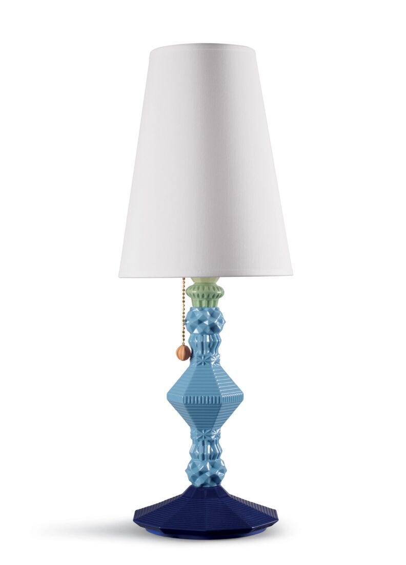 Belle de Nuit Table lamp. Multicolor (UK) in Lladró
