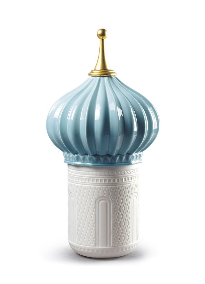 North Tower Candle 1001 Lights. Unbreakable Spirit Scent - Lladro-USA