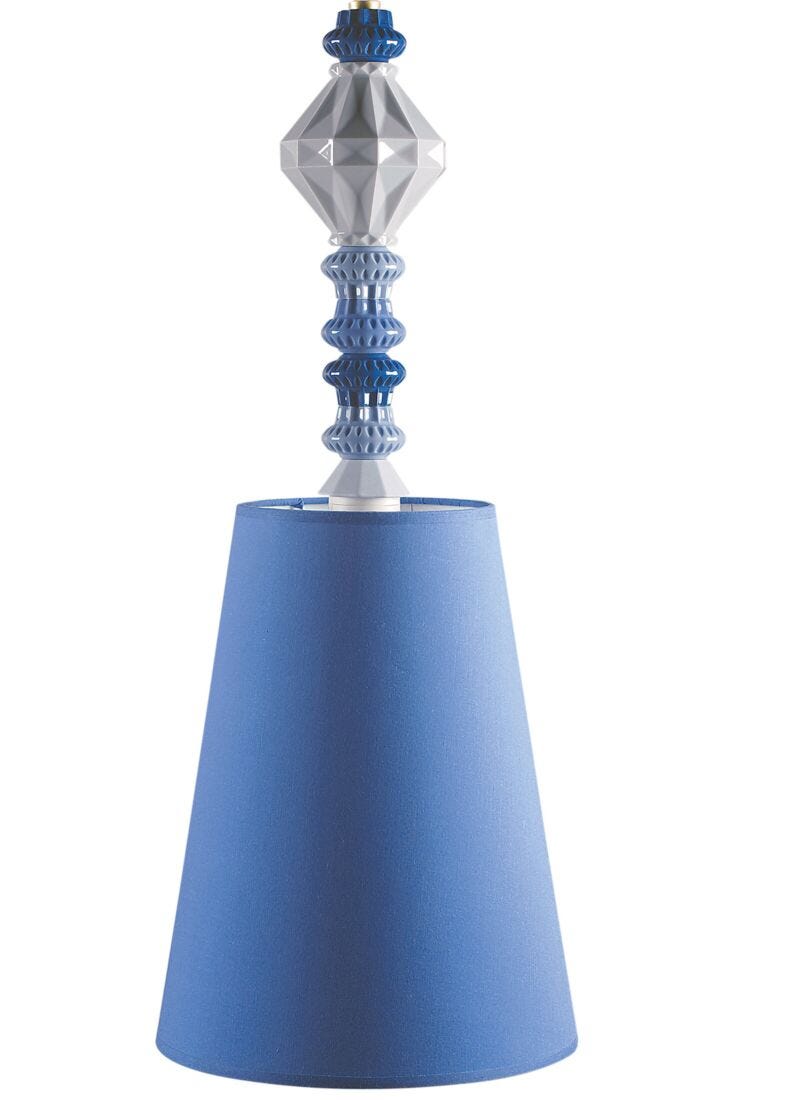 Belle de Nuit Ceiling Lamp I. Blue (CE/UK/CCC) in Lladró