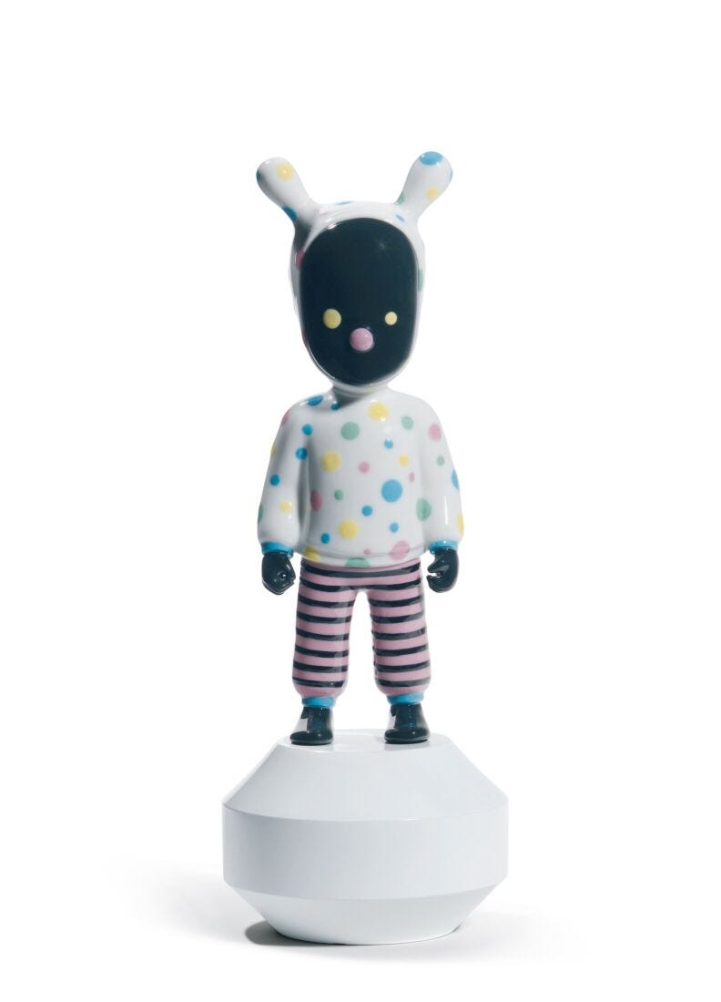 The Guest by Devilrobots Sculpture. Small Model. Numbered Edition in Lladró
