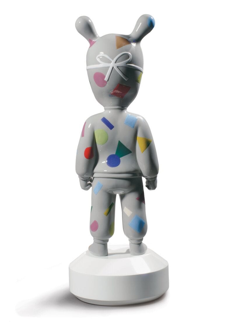 The Guest by Paul Smith Figurine. Large Model. Limited Edition in Lladró