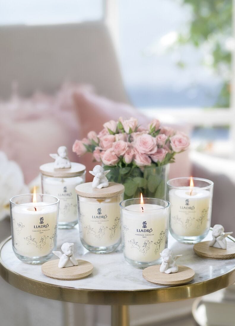 Dreaming of You Candle. Mediterranean Beach Scent in Lladró