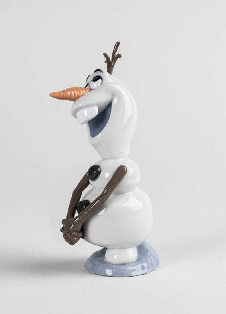 Olaf Figurine in Lladró