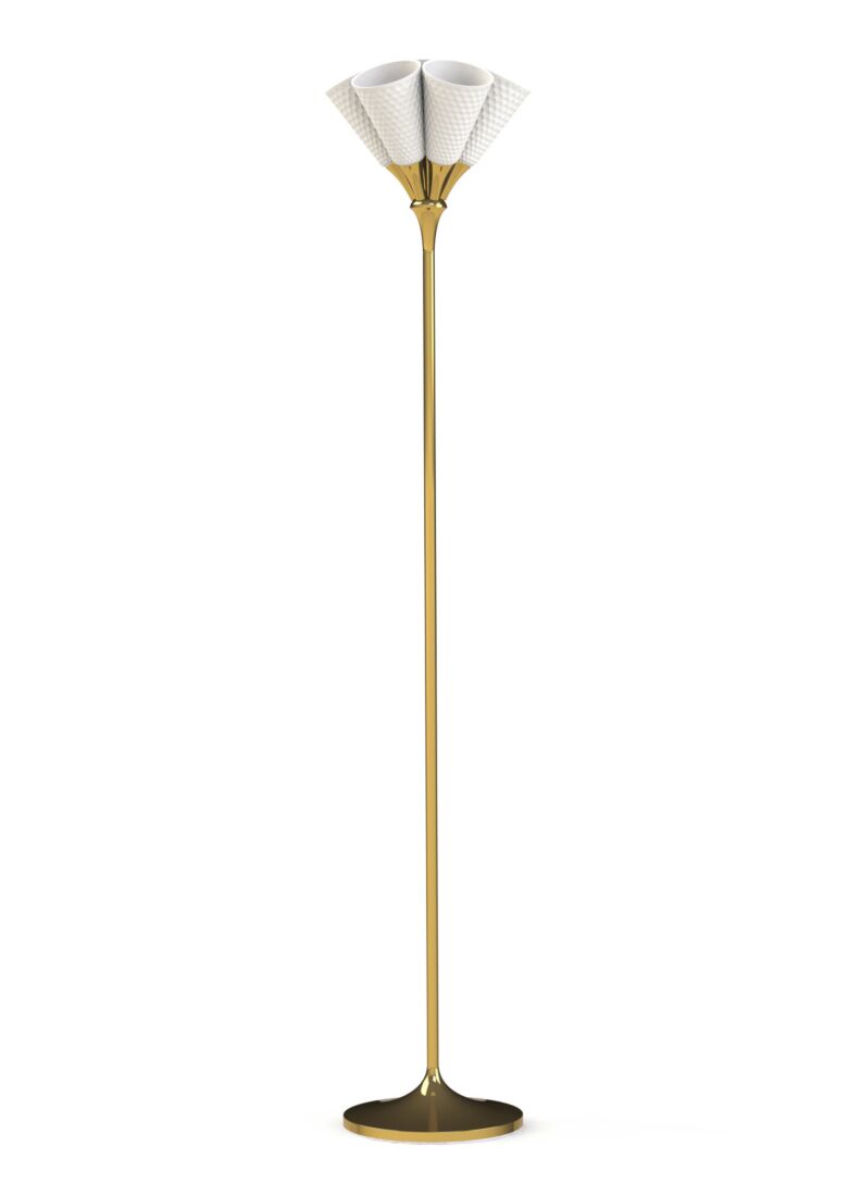 Jamz Floor Lamp. Gold (UK) in Lladró
