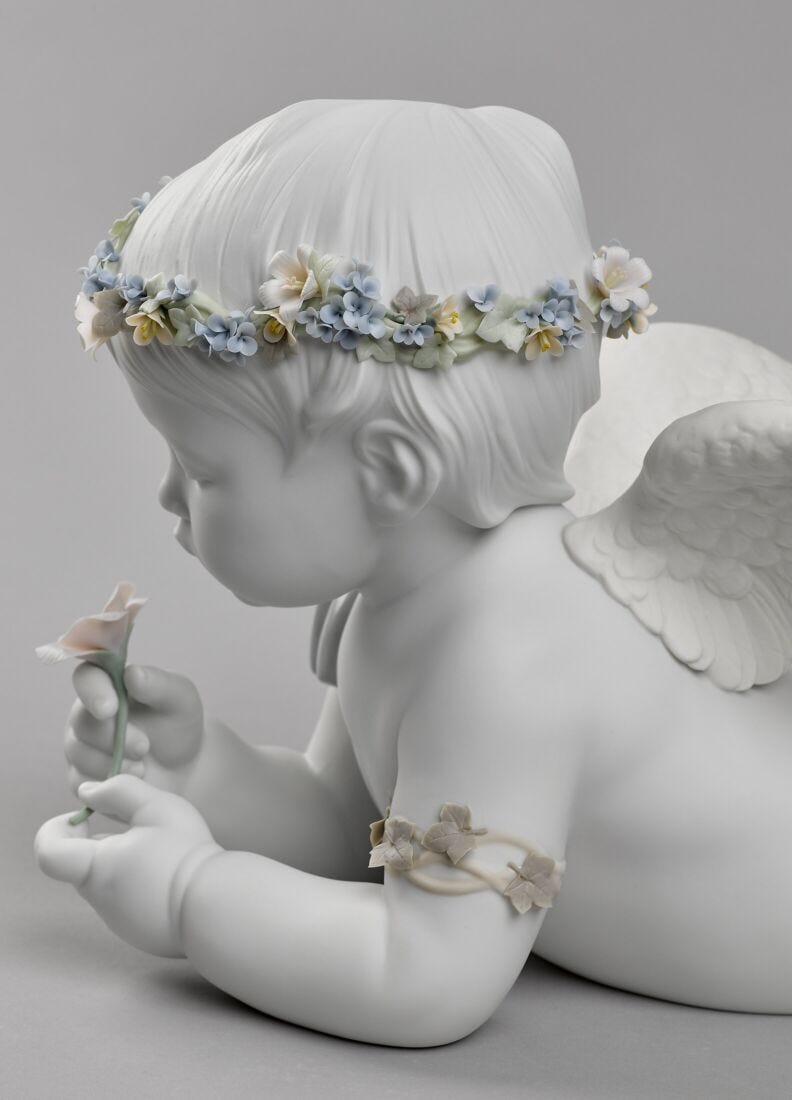 My Loving Angel Figurine in Lladró
