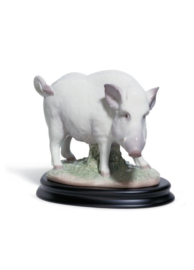 The Boar Figurine in Lladró