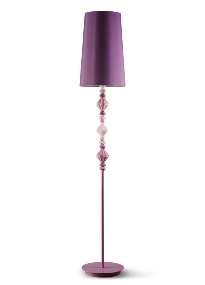 Belle de Nuit Floor Lamp II. Pink (JP) in Lladró
