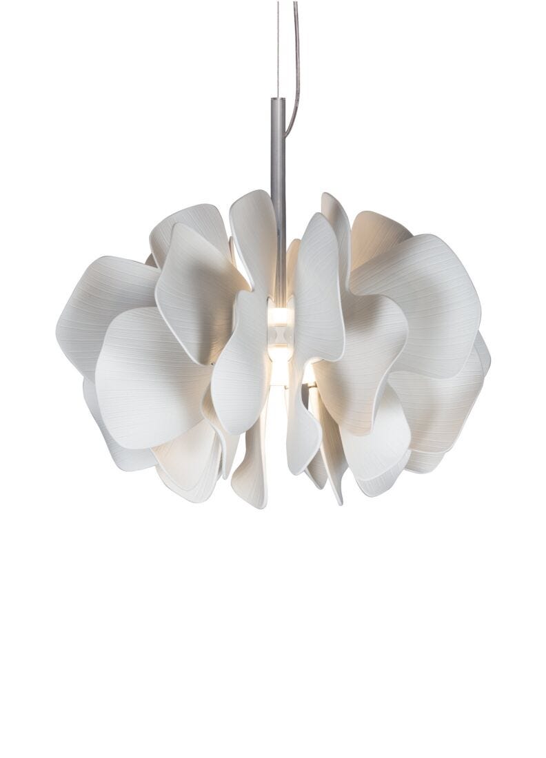 Nightbloom by Marcel Wanders - ハンギングランプ-40cm(White/JP) in Lladró