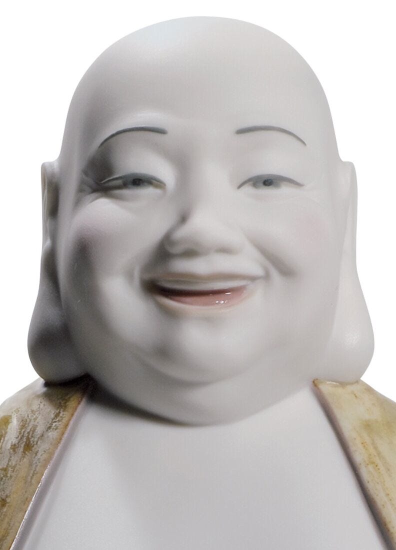 Figura Buda Feliz en Lladró