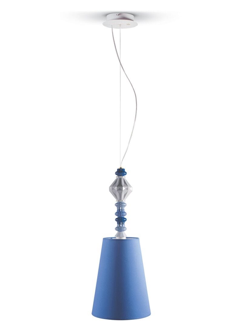 Lámpara de techo I Belle de Nuit. Azul (CE/UK/CCC) en Lladró
