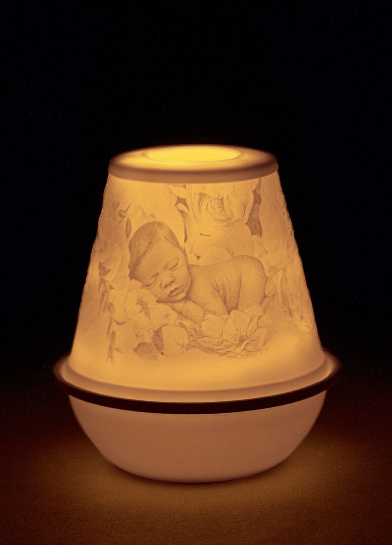 New baby Lithophane. Rechargeable Led in Lladró