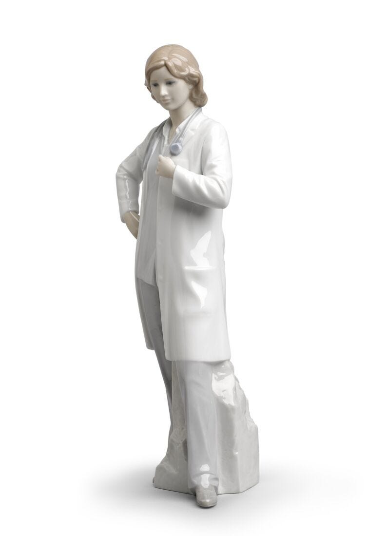 Female Doctor Figurine in Lladró