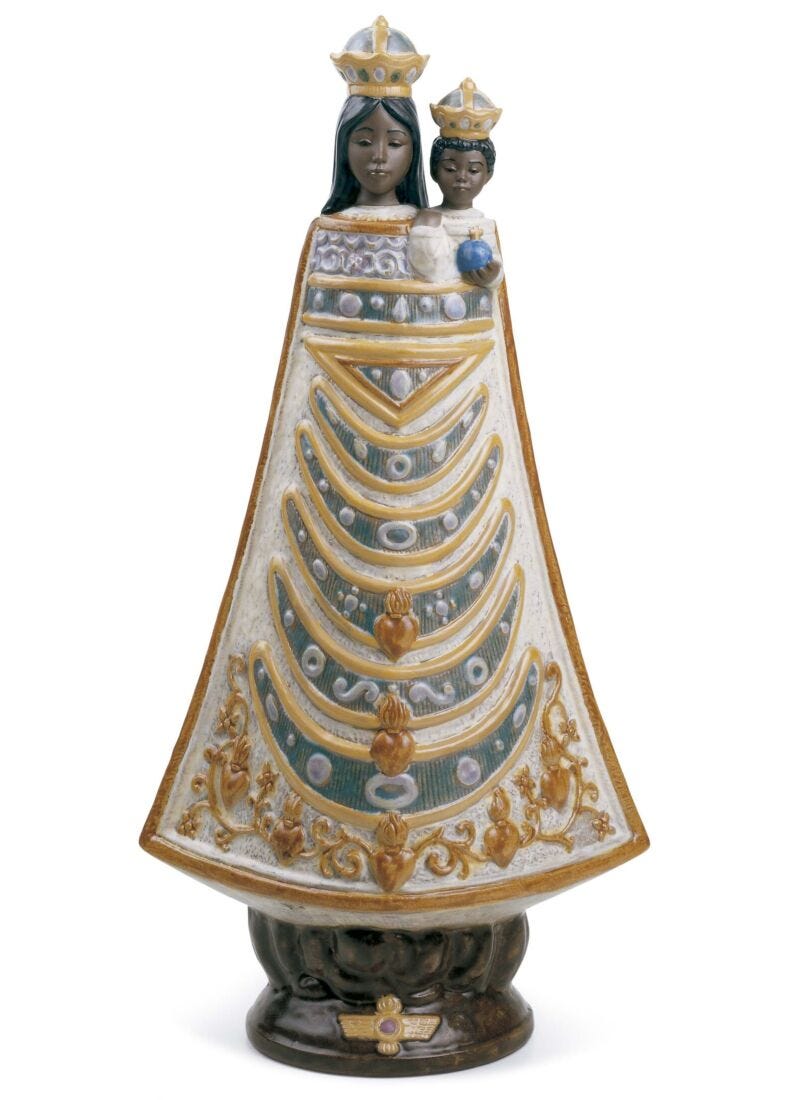Virgen de Loreto en Lladró