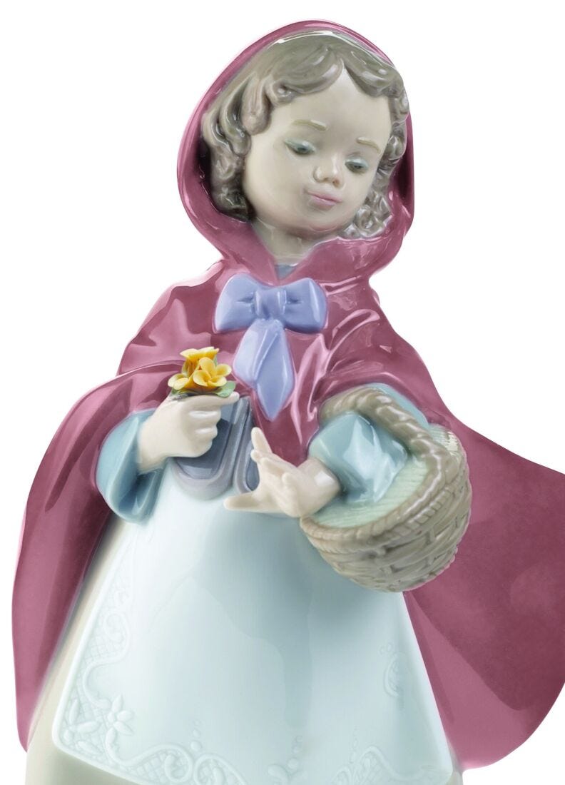 Little Red Riding Hood Figurine in Lladró