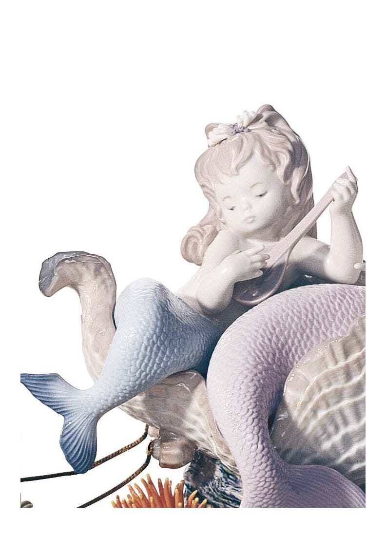 Underwater Journey Mermaid Figurine. Limited Edition in Lladró