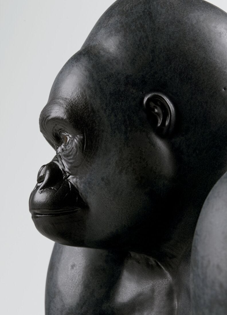 Gorilla Figurine in Lladró