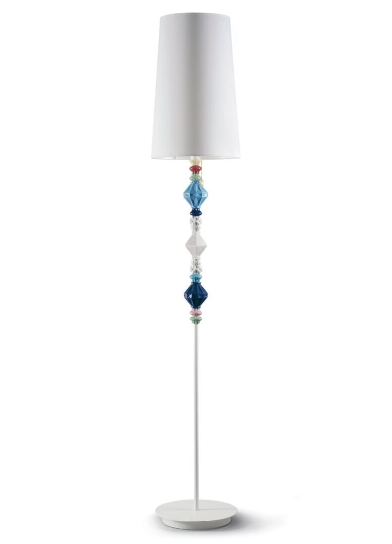 Belle de Nuit Floor Lamp II. Multicolor (CE) in Lladró