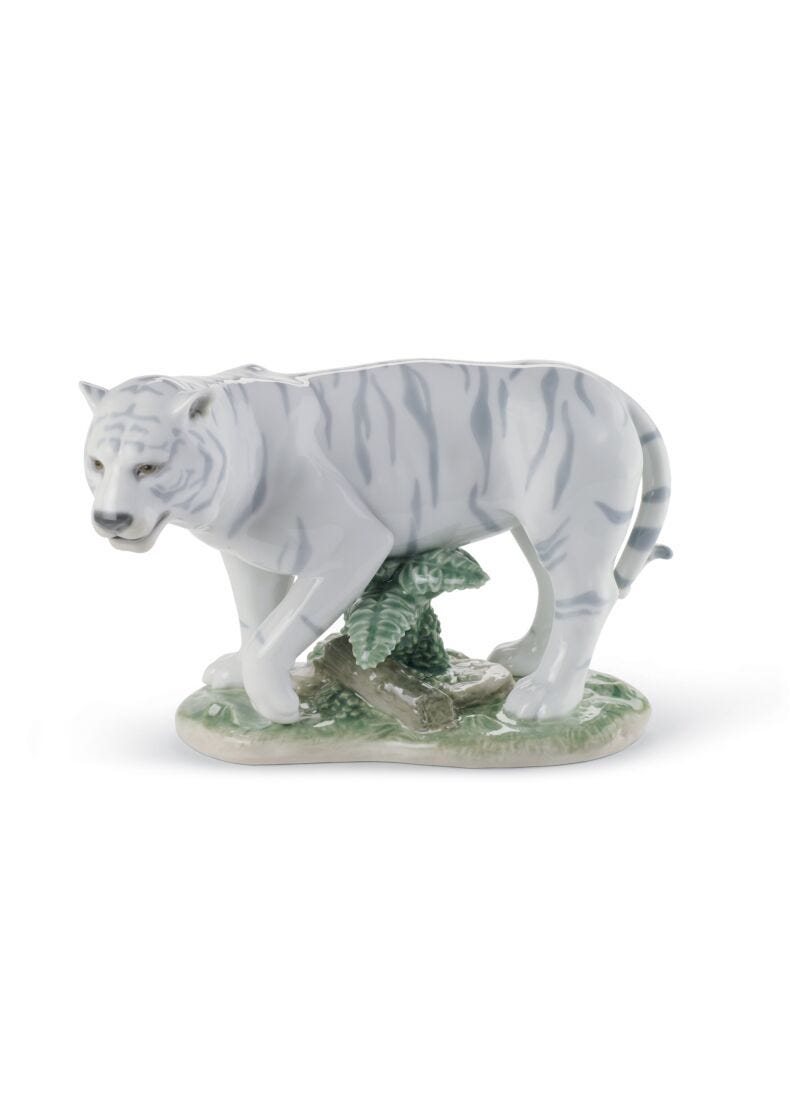 The Tiger Figurine in Lladró