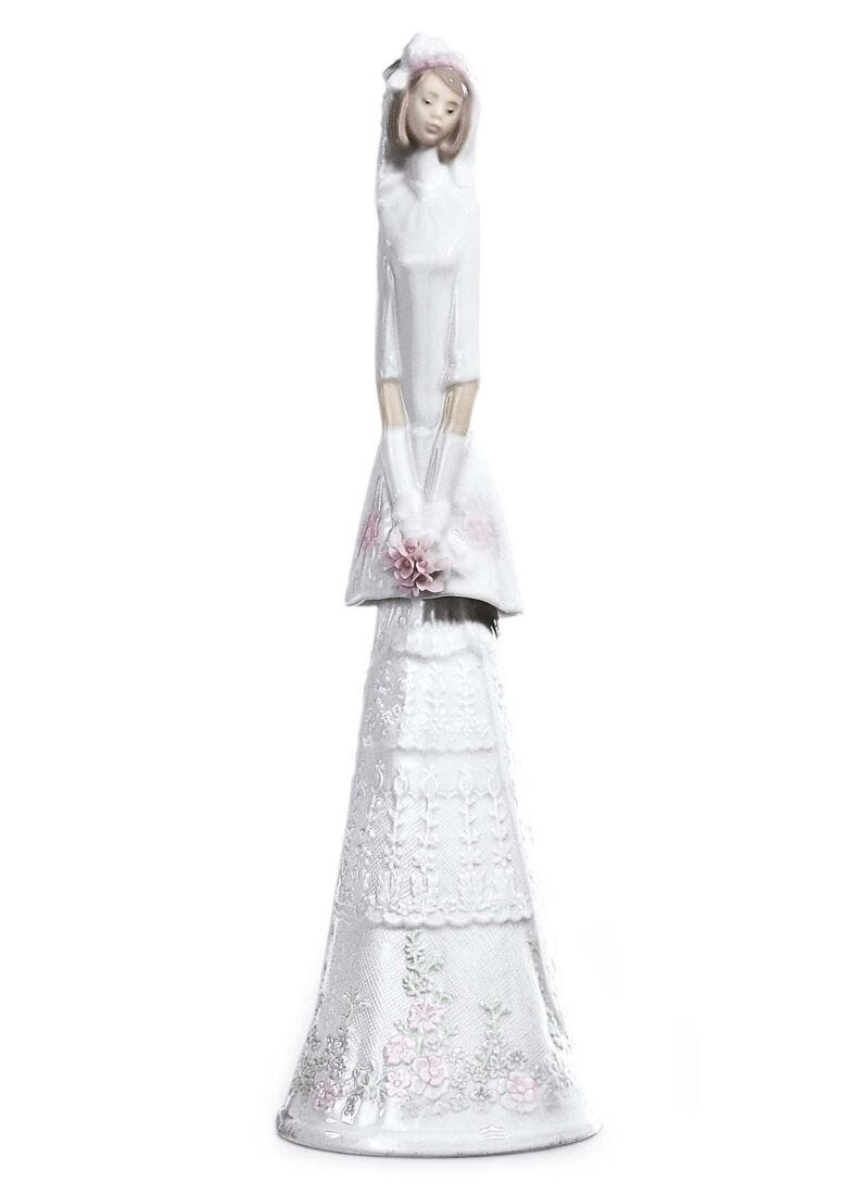 Figurina Sposa campanella in Lladró