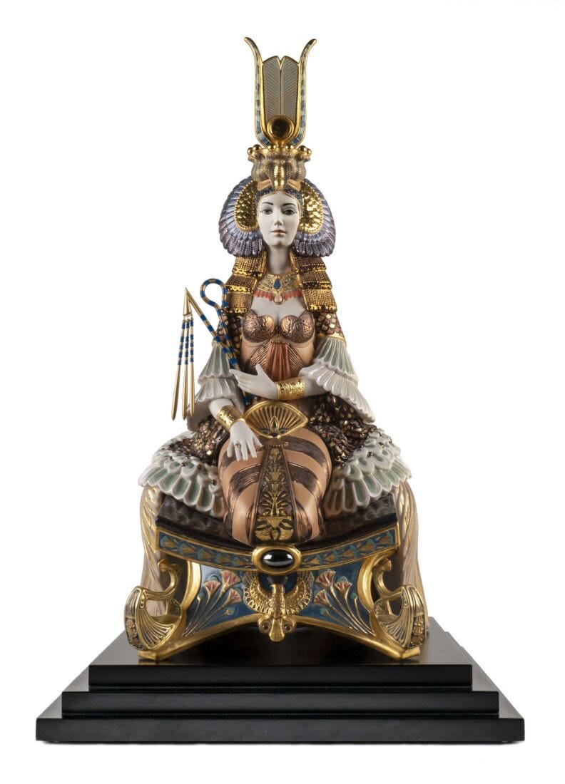 Cleopatra Sculpture. Limited Edition in Lladró