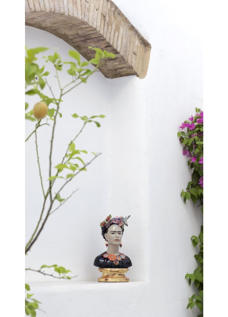 Busto Frida Kahlo. Serie limitada en Lladró