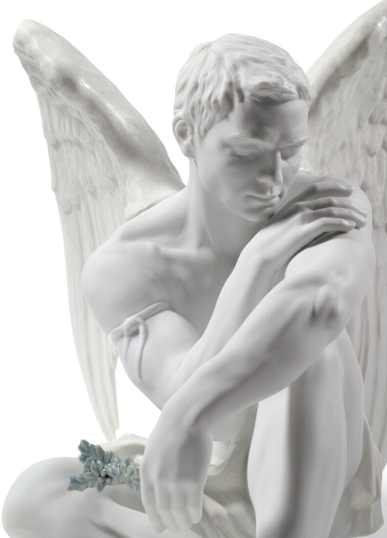Protective Angel Figurine - Lladro-USA