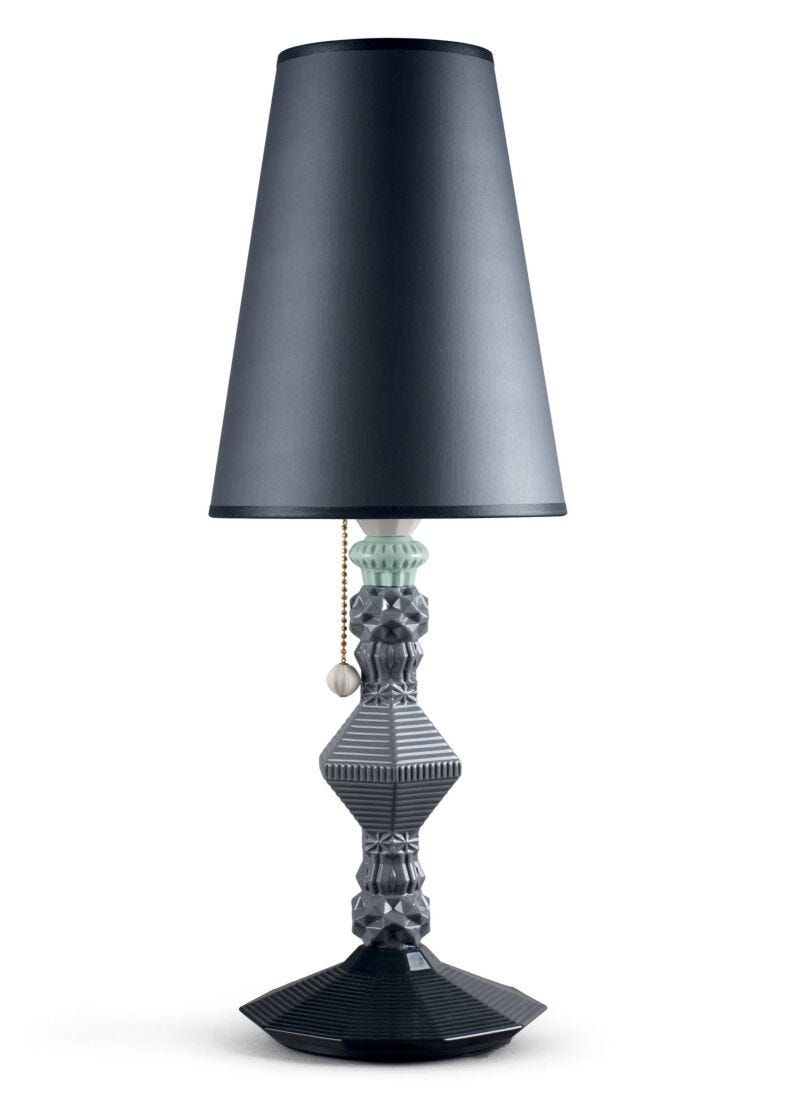 Belle de Nuit Table Lamp. Black (CE) in Lladró