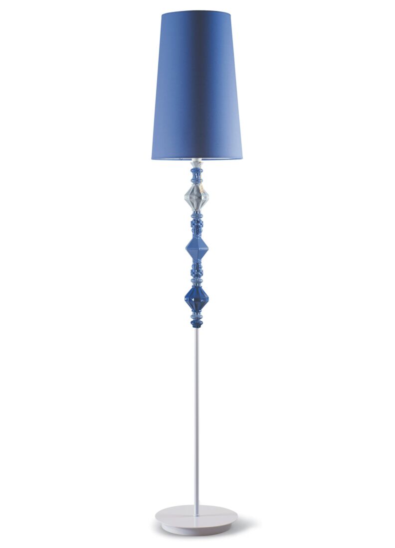 Belle de Nuit Floor Lamp II. Blue (US) in Lladró