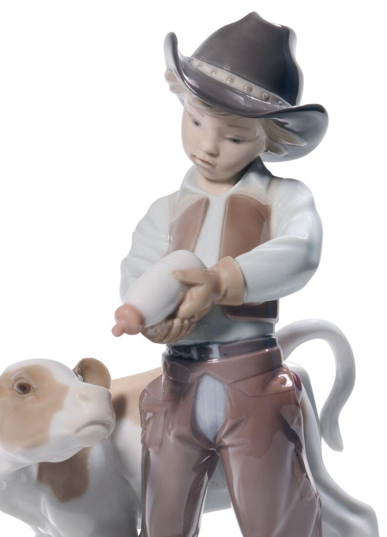 Figurina Cowboy in Lladró