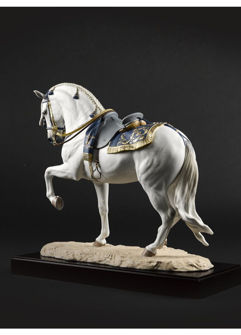 Spanish pure breed Sculpture. Horse. Limited Edition in Lladró