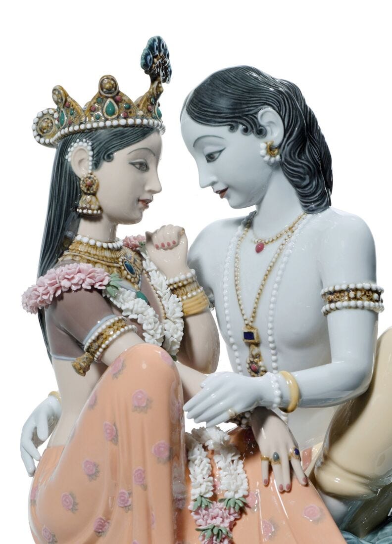 Divine Love Couple Figurine. Limited Edition in Lladró
