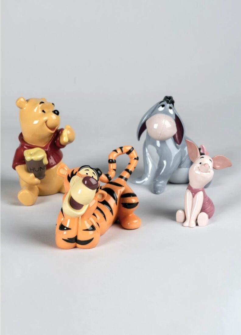 Set Winnie the Pooh & Friends in Lladró