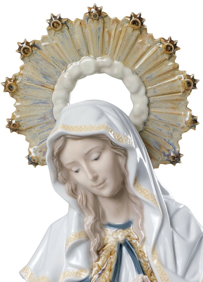 Our Lady of Divine Providence Figurine in Lladró
