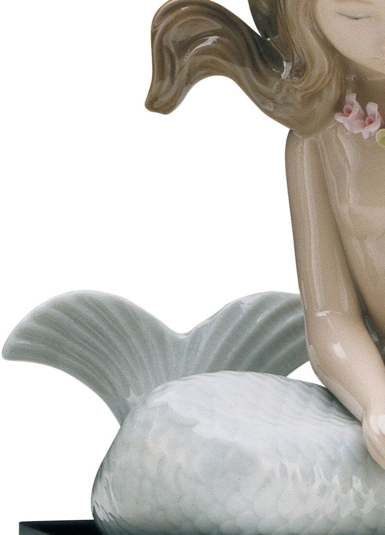 Mirage Mermaid Figurine in Lladró