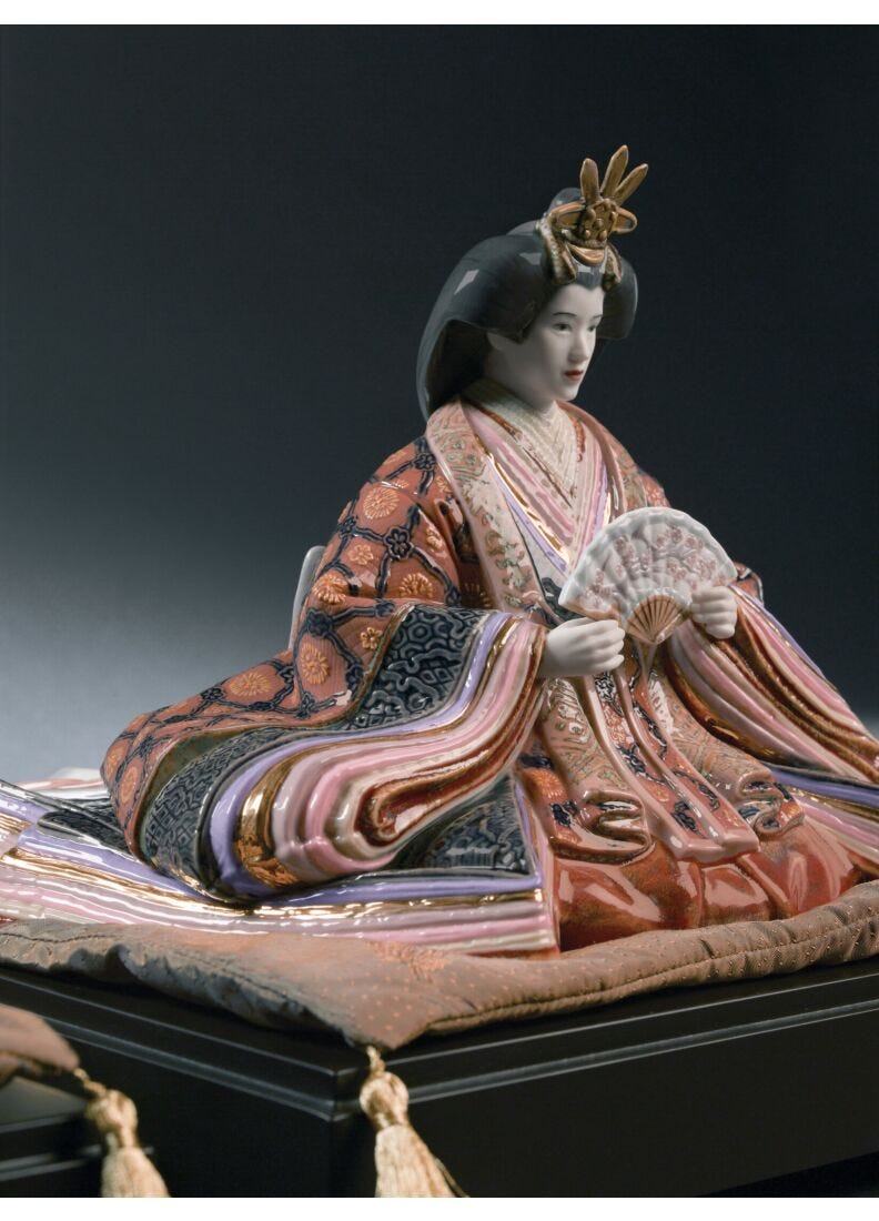 Hina Dolls - Empress Sculpture. Limited Edition in Lladró