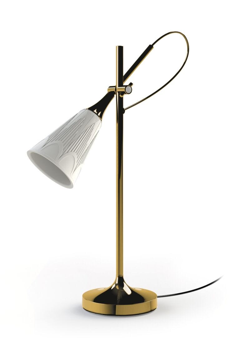 Jamz Reading Lamp. Gold (CE) in Lladró