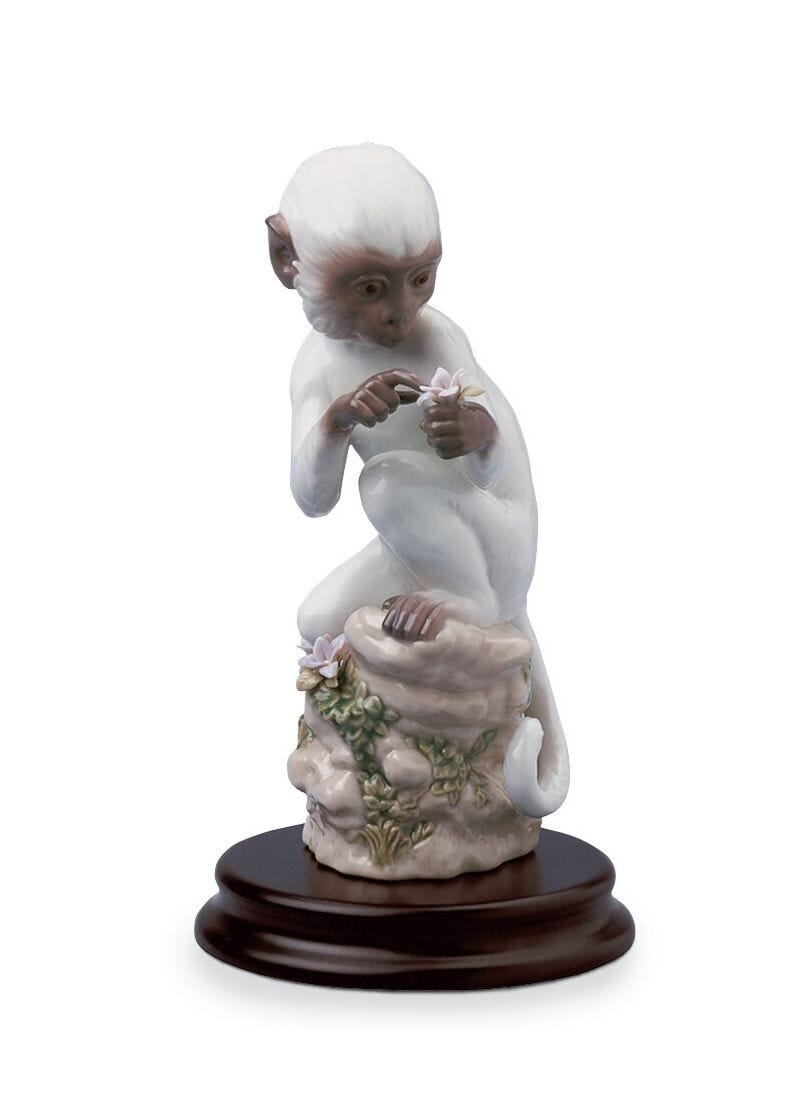 The Monkey Figurine. Chinese Zodiac in Lladró