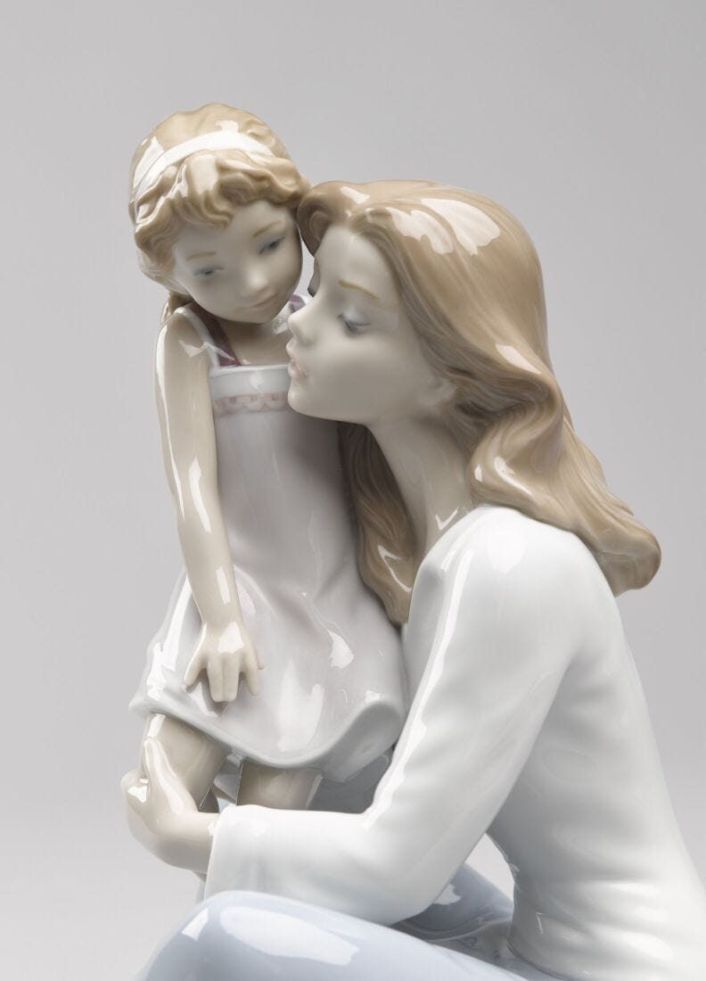 Mommy's Little Girl Mother Figurine in Lladró