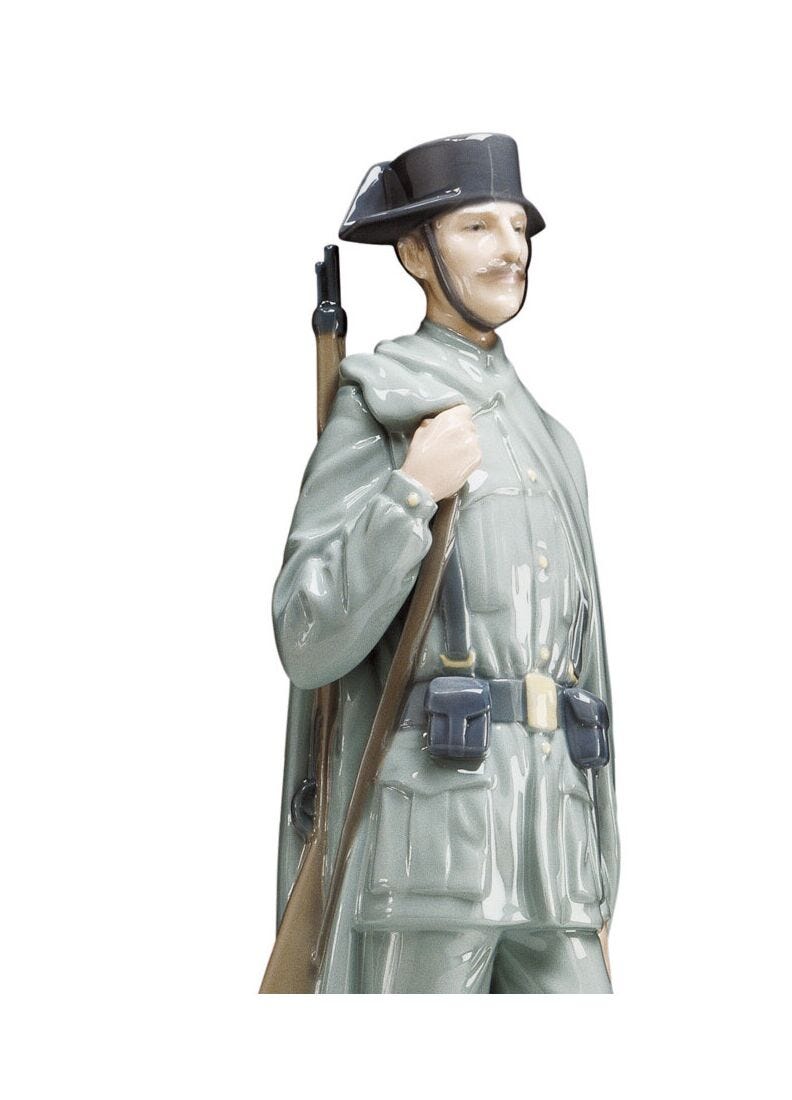 Spanish Policeman Figurine in Lladró